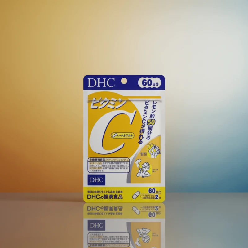 DHC Vitamin C Supplement – 60 Days Supply (120 Capsules)
