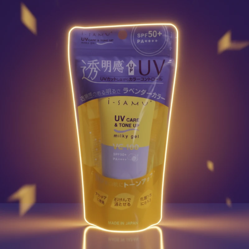 i-SAMU UV Care & Tone Up Milky Gel VC-100 SPF50+ / PA++++ (70g)