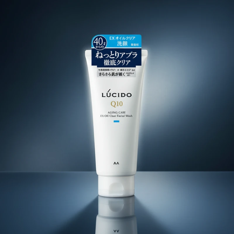 LUCIDO Q10 Ageing Care EX Oil Clear Facial Wash 130g