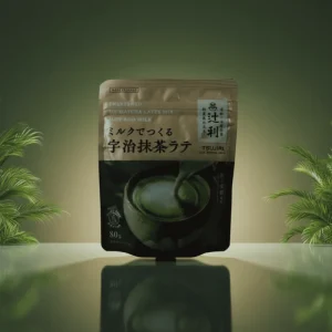Tsujiri Sweetened Uji Matcha Latte Mix (80g)
